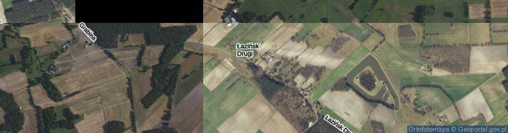 Zdjęcie satelitarne Łazińsk Drugi ul.